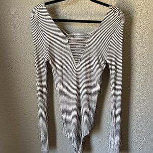 Amuse Society Long Sleeve Body Suit